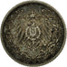 Moneta, NIEMCY - IMPERIUM, 1/2 Mark, 1906, Karlsruhe, EF(40-45), Srebro, KM:17