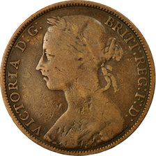 Coin, Great Britain, Victoria, Penny, 1885, EF(40-45), Bronze, KM:755