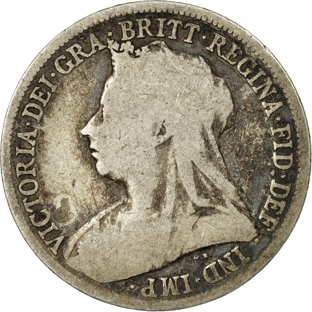 Coin, Great Britain, Victoria, Shilling, 1894, VF(20-25), Silver, KM:780