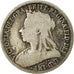 Coin, Great Britain, Victoria, Shilling, 1894, VF(20-25), Silver, KM:780