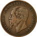 Coin, Italy, Vittorio Emanuele II, 10 Centesimi, 1866, Birmingham, VF(30-35)