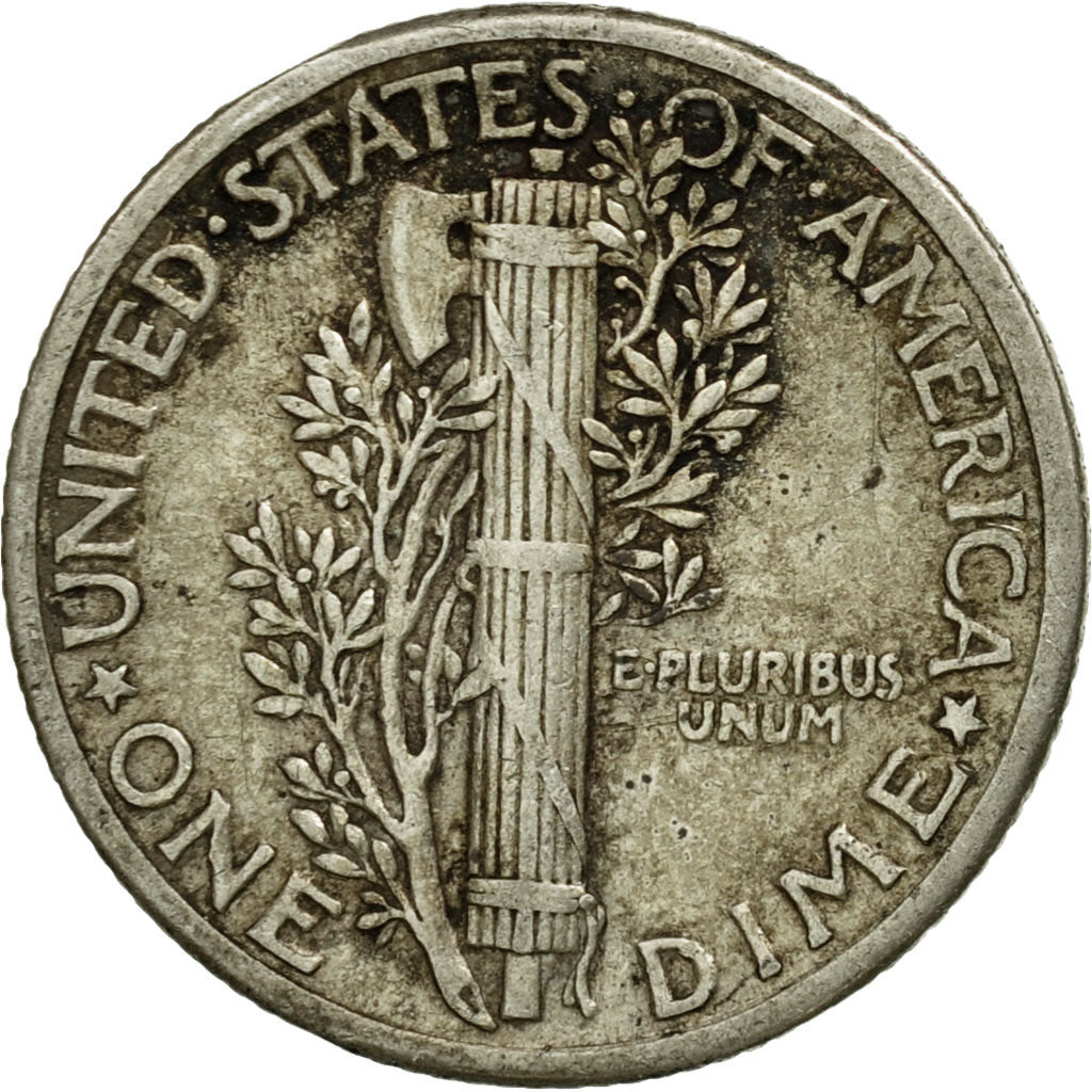 Münze, Vereinigte Staaten, Mercury Dime, Dime, 1936, U.S. Mint, Philadelphia