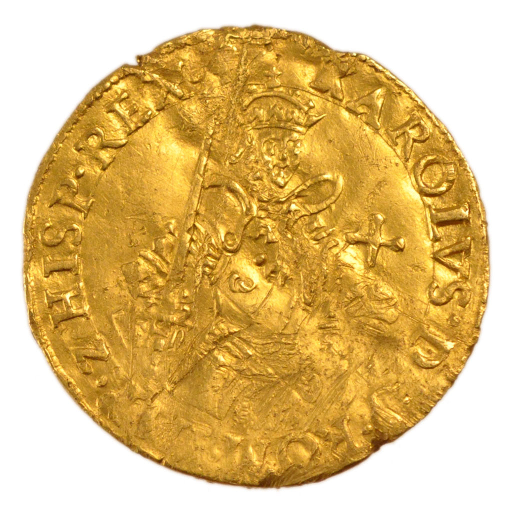 Belgium, Réal Or, EF(40-45), Gold, Delmonte #515, 5.10