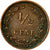 Moneda, Países Bajos, Wilhelmina I, 1/2 Cent, 1900, MBC, Bronce, KM:109.2