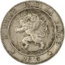 Coin, Belgium, Leopold I, 5 Centimes, 1863, EF(40-45), Copper-nickel, KM:21