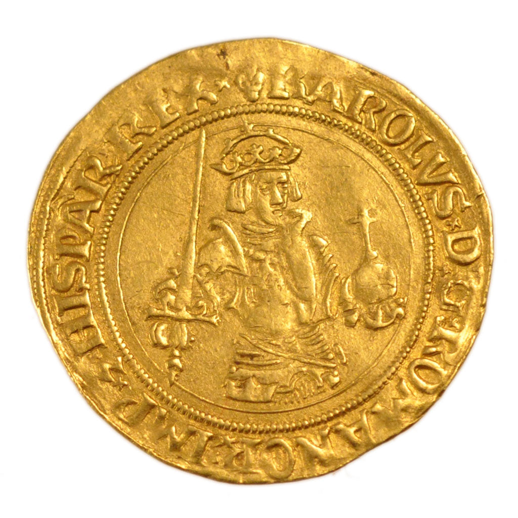 Belgium, Réal Or, Brugges, AU(50-53), Gold, Delmonte #515, 5.20