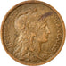 Moneta, Francia, Dupuis, 2 Centimes, 1901, Paris, BB, Bronzo, KM:841, Le