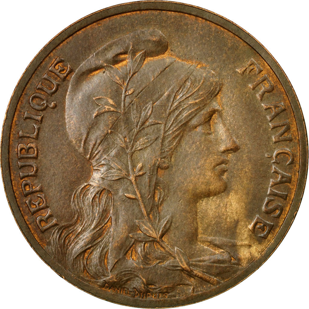 Monnaie, France, Dupuis, 10 Centimes, 1898, Paris, TTB, Bronze, KM:843, Le