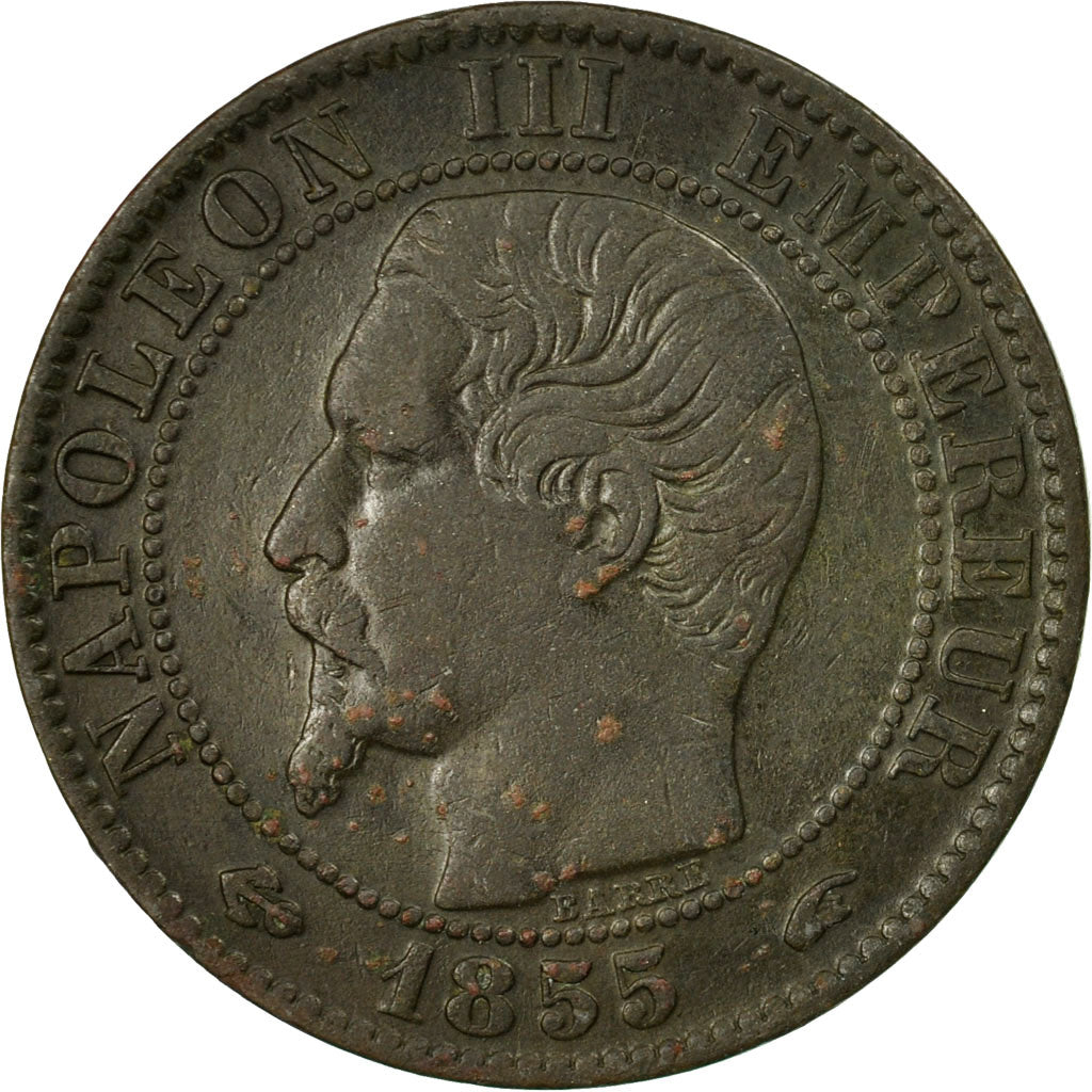 Munten, Frankrijk, Napoleon III, Napoléon III, 5 Centimes, 1855, Paris, ZF