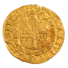 Belgium, Double Albertin, 1601, Anvers, AU(50-53), Gold, 5.20