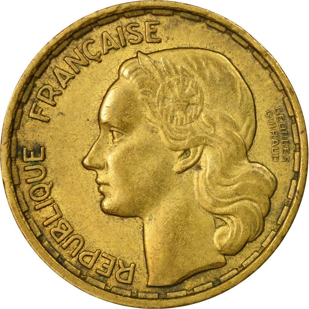 Monnaie, France, Guiraud, 20 Francs, 1950, Beaumont - Le Roger, TTB