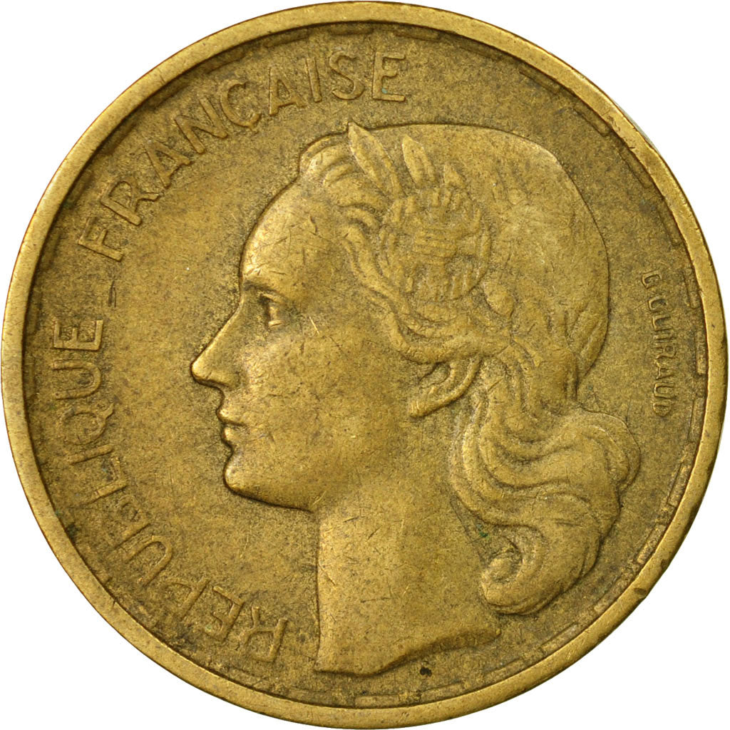 Coin, France, Guiraud, 20 Francs, 1950, Beaumont - Le Roger, VF(20-25)