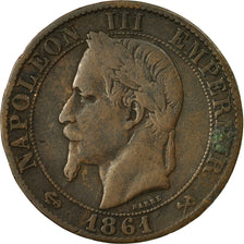 Coin, France, Napoleon III, Napoléon III, 5 Centimes, 1861, Bordeaux