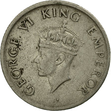 Münze, INDIA-BRITISH, George VI, 1/4 Rupee, 1946, SS, Nickel, KM:548