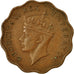 Coin, Cyprus, Piastre, 1944, EF(40-45), Bronze, KM:23a
