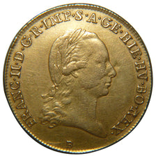 Belgium, Double Souverain d'or, 1796, KM #64, AU(50-53), Gold, 11.00