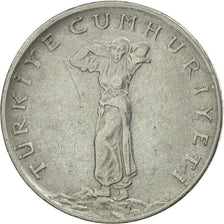 Coin, Turkey, 25 Kurus, 1961, EF(40-45), Stainless Steel, KM:892.2
