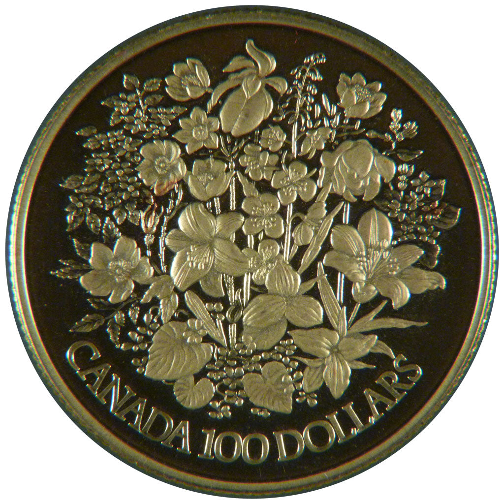 Canada, Elisabeth II, 100 Dollars Or
