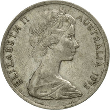 Coin, Australia, Elizabeth II, 5 Cents, 1972, VF(30-35), Copper-nickel, KM:64