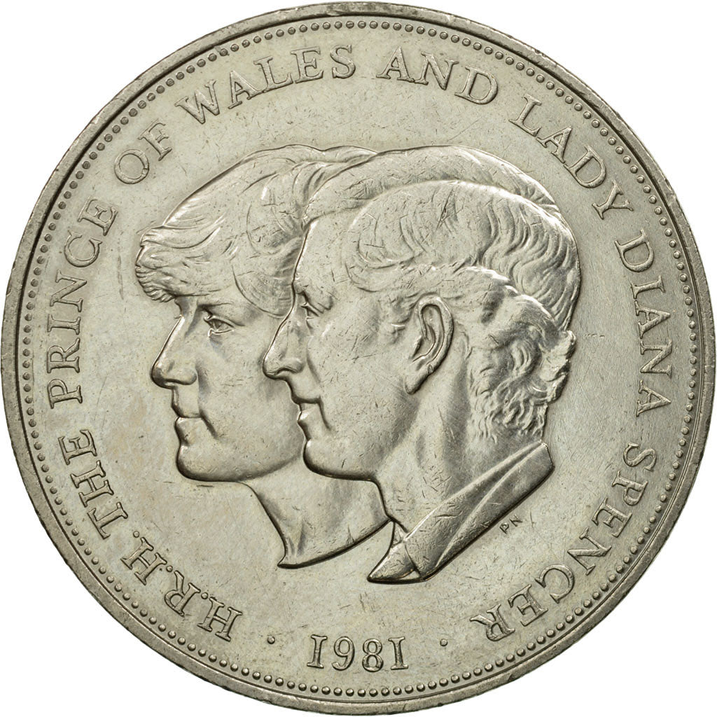 Coin, Great Britain, Elizabeth II, 25 New Pence, 1981, EF(40-45), Copper-nickel