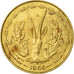 Coin, West African States, 10 Francs, 1955, Paris, VF(20-25)