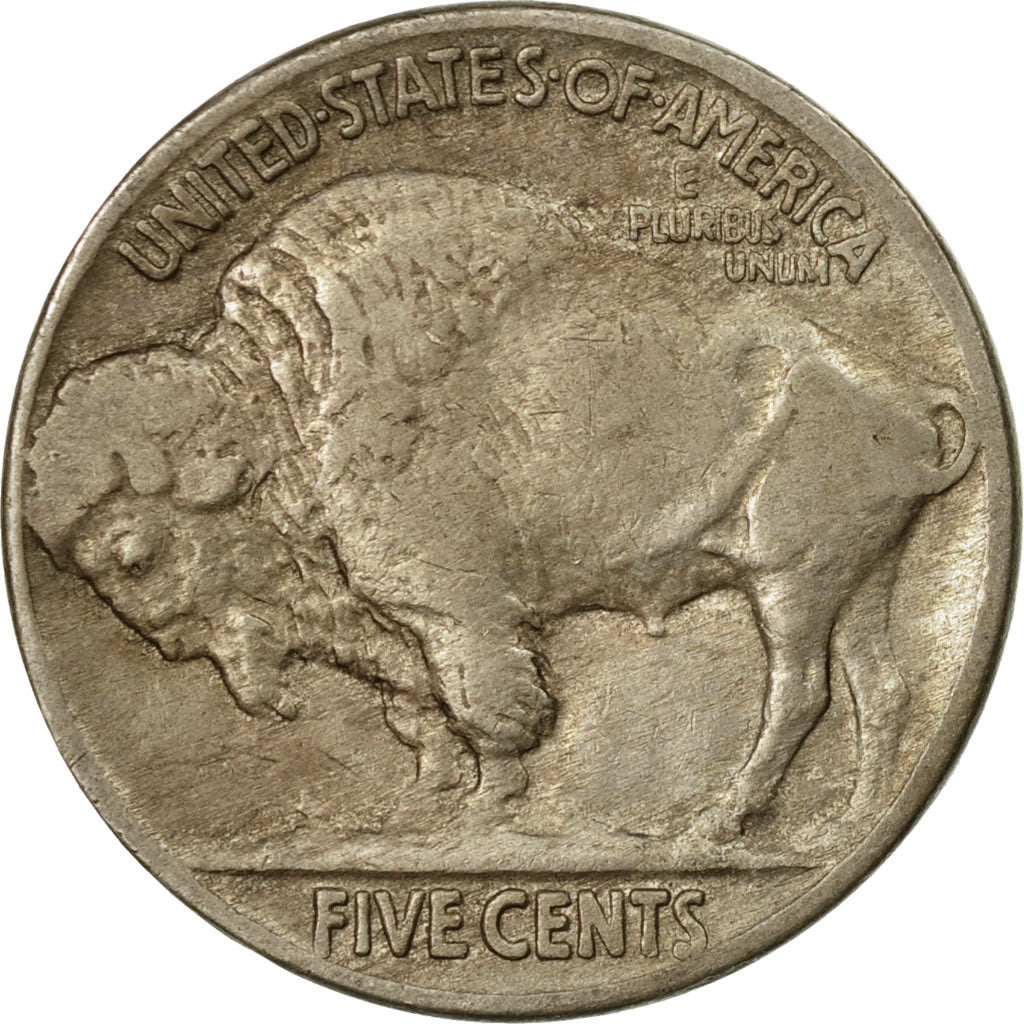 Moneta, Stati Uniti, Buffalo Nickel, 5 Cents, 1935, U.S. Mint, Philadelphia, B+