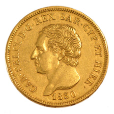 Italia, 80 Lires, 1830, Gênes, SPL-, Oro, KM:C 108.2