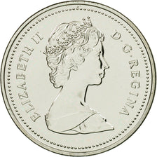 Coin, Canada, Elizabeth II, 5 Cents, 1987, Royal Canadian Mint, Ottawa