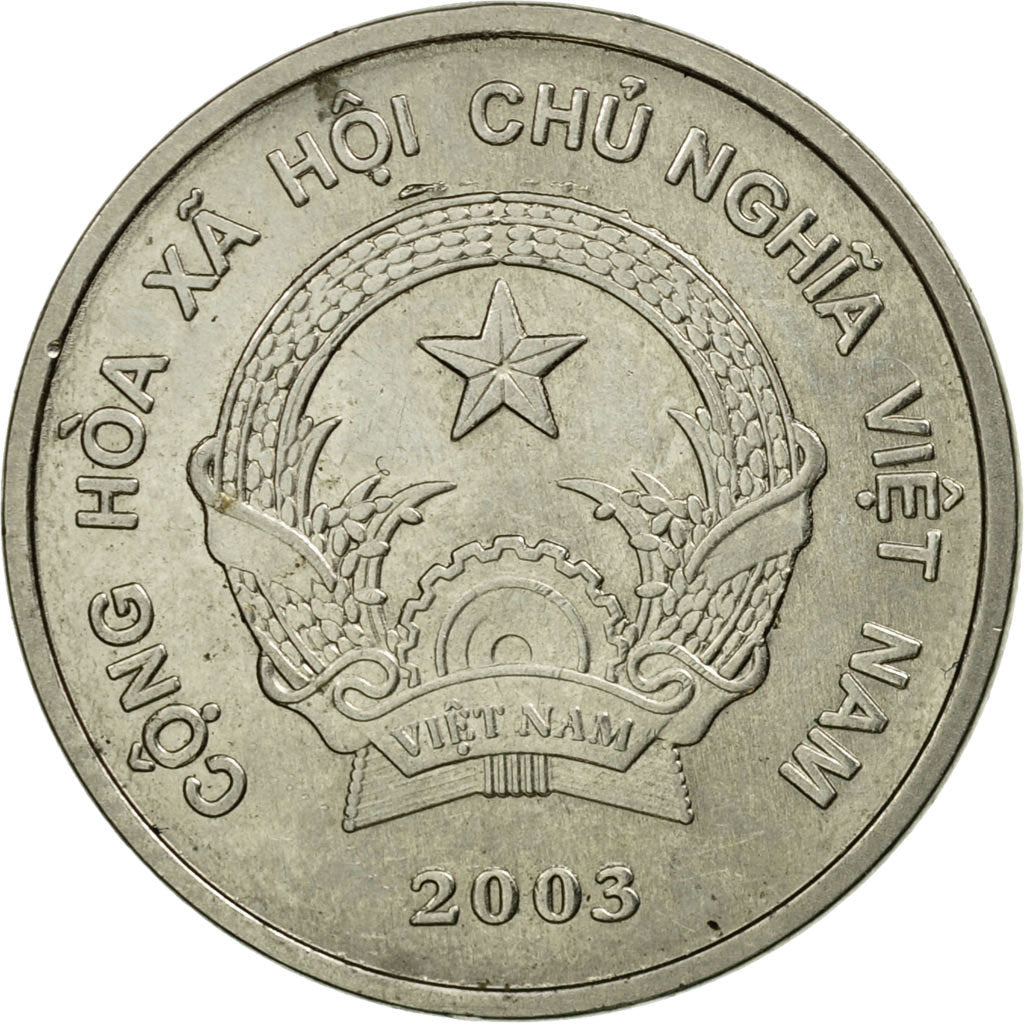 Coin, Vietnam, SOCIALIST REPUBLIC, 200 Dông, 2003, Vantaa, EF(40-45), Nickel