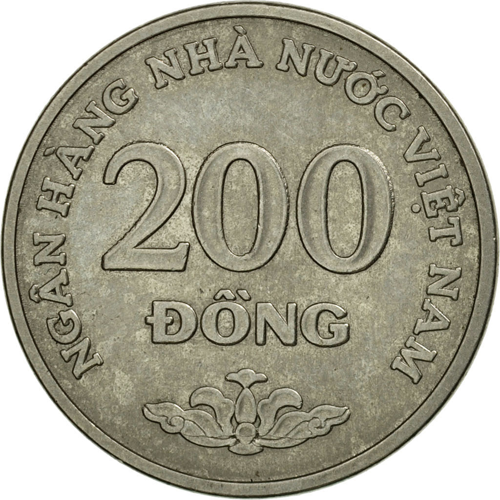 Coin, Vietnam, SOCIALIST REPUBLIC, 200 Dông, 2003, Vantaa, EF(40-45), Nickel