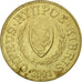 Monnaie, Chypre, 20 Cents, 2001, TB+, Nickel-brass, KM:62.2