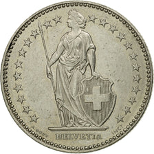 Coin, Switzerland, 2 Francs, 1995, Bern, EF(40-45), Copper-nickel, KM:21a.3