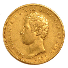 Italy, 50 Lires, 1836, Turin, KM #C 116.1, AU(50-53), Gold, 16.10