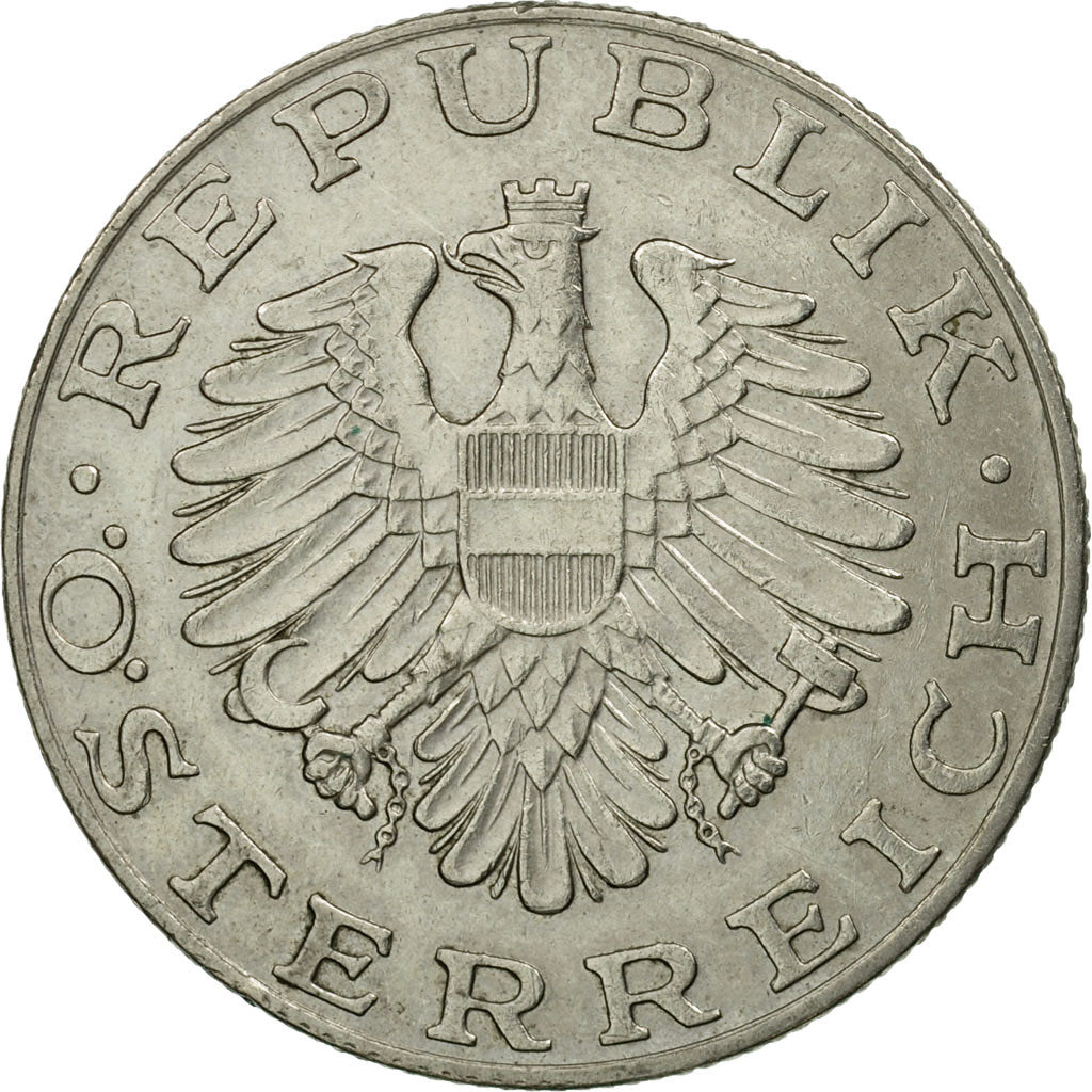 Coin, Austria, 10 Schilling, 1992, F(12-15), Copper-Nickel Plated Nickel