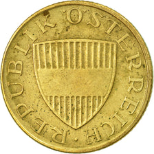 Coin, Austria, 50 Groschen, 1970, VF(20-25), Aluminum-Bronze, KM:2885