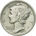 Coin, United States, Mercury Dime, Dime, 1942, U.S. Mint, Philadelphia