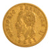 Italy, 10 Lire, 1863, KM #9.2, EF(40-45), Gold, 18.5, 3.20