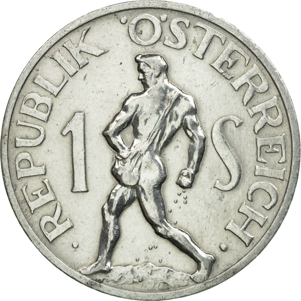 Coin, Austria, Schilling, 1946, MS(63), Aluminum, KM:2871