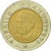Moneda, Turquía, New Lira, 2005, Istanbul, MBC+, Bimetálico, KM:1169