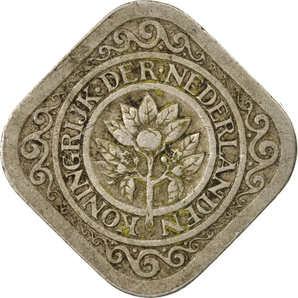 Coin, Netherlands, Wilhelmina I, 5 Cents, 1914, VF(20-25), Copper-nickel, KM:153