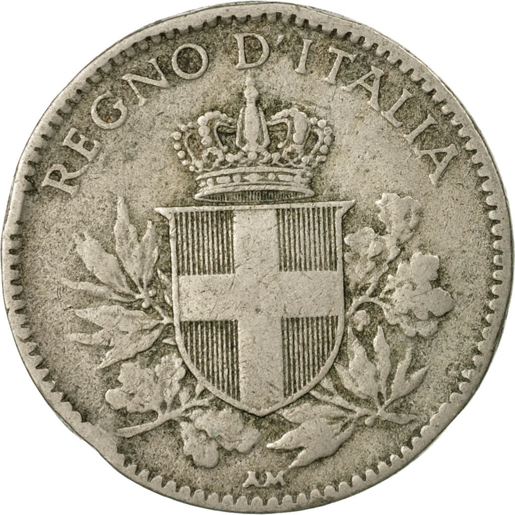 Coin, Italy, Vittorio Emanuele III, 20 Centesimi, 1920, Rome, VF(30-35), Nickel