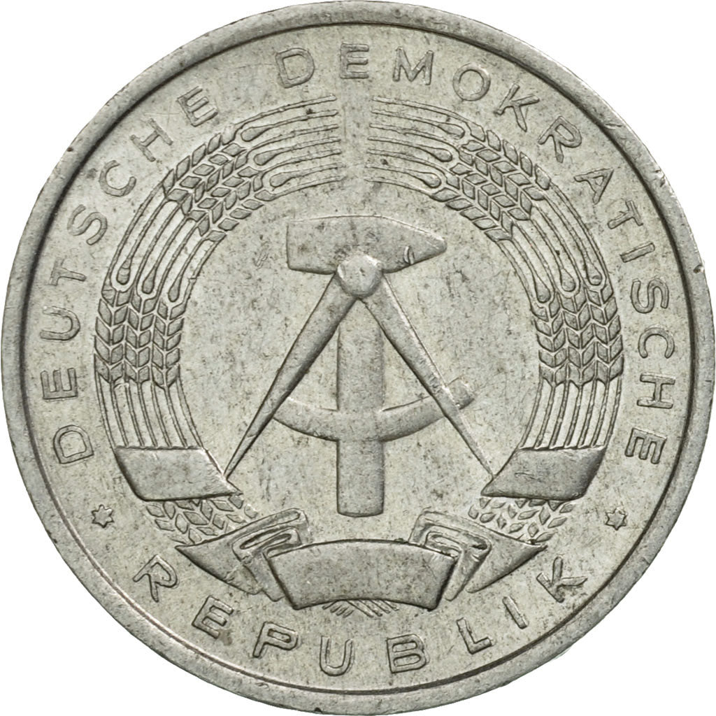 Moneta, REPUBBLICA DEMOCRATICA TEDESCA, Pfennig, 1965, Berlin, BB, Alluminio