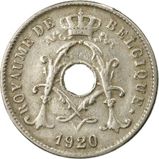Coin, Belgium, 10 Centimes, 1920, EF(40-45), Copper-nickel, KM:85.2