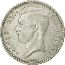 Moneda, Bélgica, 20 Francs, 20 Frank, 1934, MBC+, Plata, KM:103.1