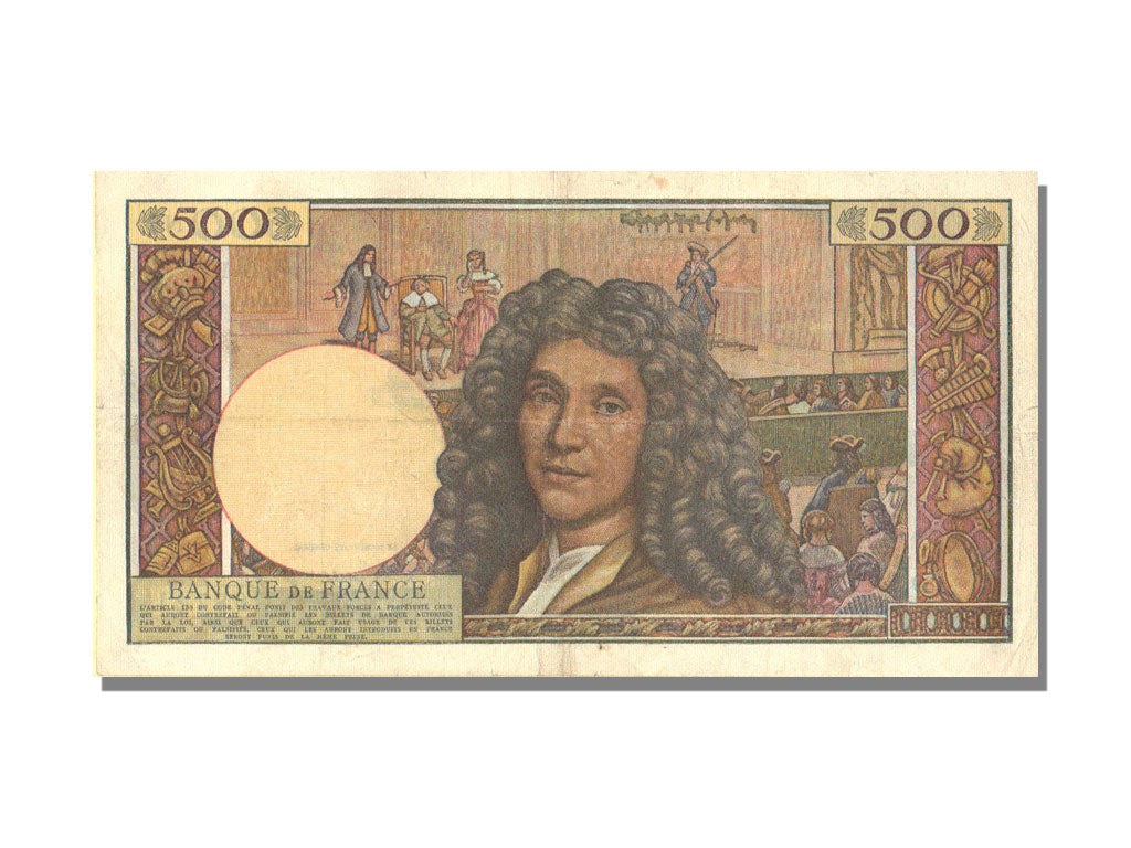 Francia, 500 Nouveaux Francs, 1959, KM:145a, 1959-07-02, BB+, Fayette:60.1
