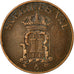 Coin, Sweden, Oscar II, 2 Öre, 1907, EF(40-45), Bronze, KM:769