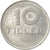 Moneta, Węgry, 10 Filler, 1975, Budapest, AU(50-53), Aluminium, KM:572