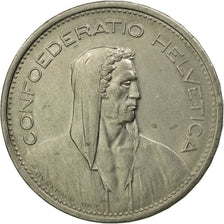 Coin, Switzerland, 5 Francs, 1968, Bern, EF(40-45), Copper-nickel, KM:40a.1
