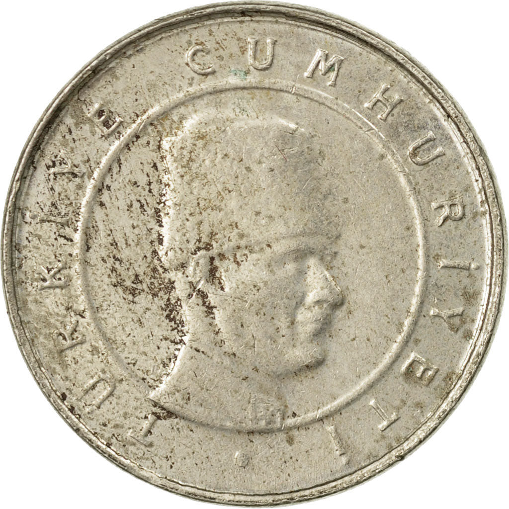 Moneta, Turchia, 10 New Kurus, 2007, Istanbul, BB, Rame-nichel-zinco, KM:1166