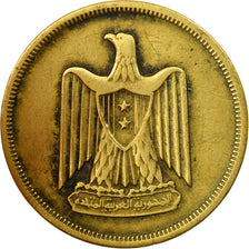 Moneda, Egipto, 10 Milliemes, 1380, MBC, Aluminio - bronce, KM:395